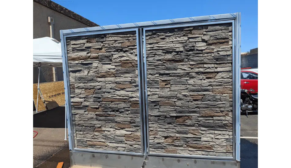 Triple Scupper Water Fall