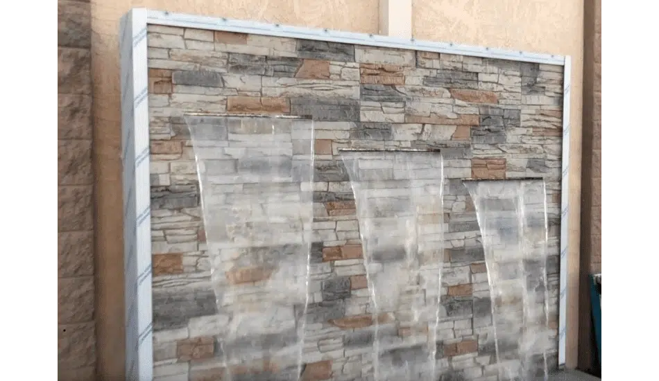 Triple Scupper Water Fall