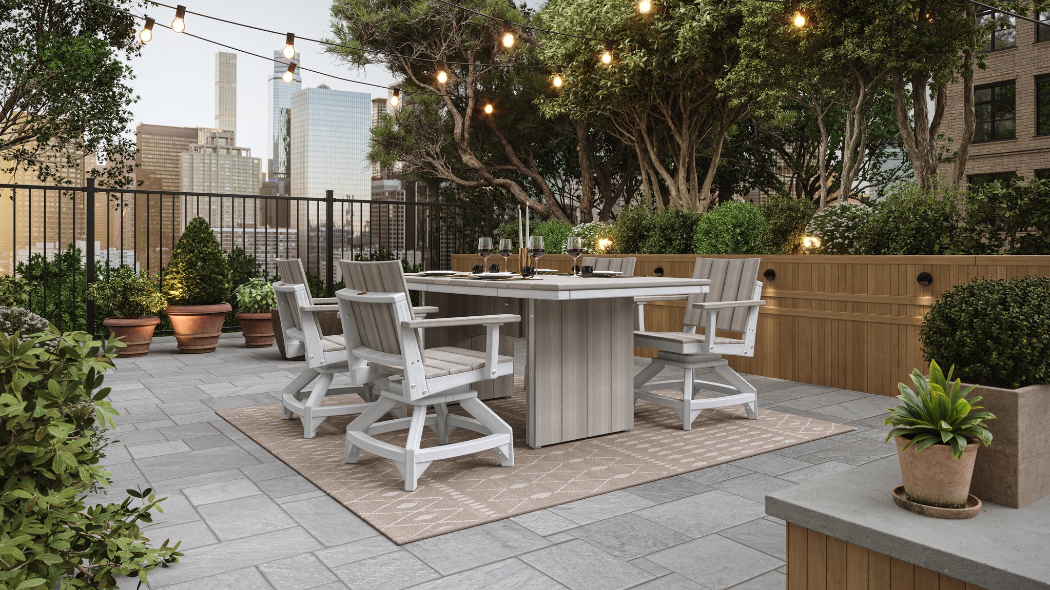 Luxcraft - Urban Dining Table (4' x 6' Oval)